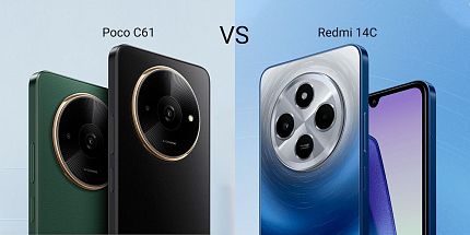 Poco C61 vs Redmi 14C: сравнение горячих новинок от двух ведущих суббрендов Xiaomi