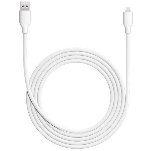 Кабель силиконовый Xiaomi USB-A to Type-C Cable 6A 2m (BHR9161CN) (Белый) — фото