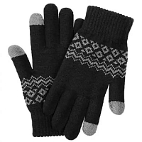Перчатки для сенсорных экранов Xiaomi FO Touch Gloves Black (Черный) — фото