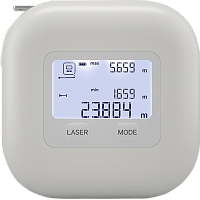 Измерительная лазерная рулетка AKKU Laser Ranging Tape Measure (AK301) White (Белый) — фото