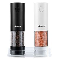 Набор электрических мельниц Sease KYMQ-45A с подставкой (USB Tуре-C) — фото