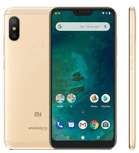 Купить смартфон Xiaomi Mi A2 Lite 64GB/4GB Gold (Золотой) в Москве