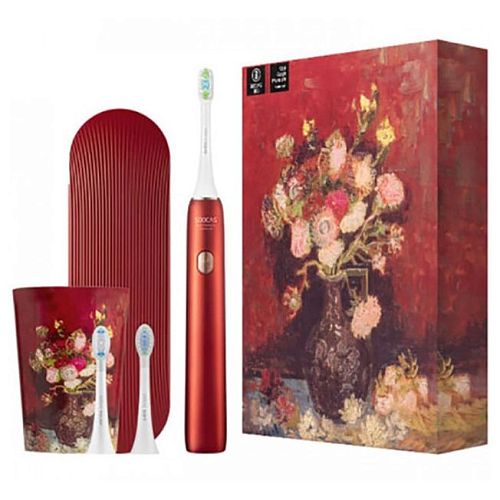 Зубная электрощетка X3U Soocas & Van Gogh Museum Design Red (Красный) — фото