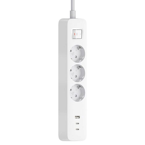 Удлинитель настольный Xiaomi 20W Power Strip Specs (XMCXB01EU) (EU) (Белый) — фото