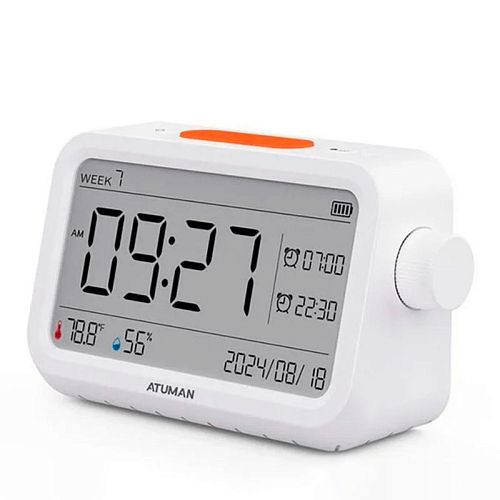 Многофункциональный будильник Atuman Duka MT2 (EU) (Белый) — фото