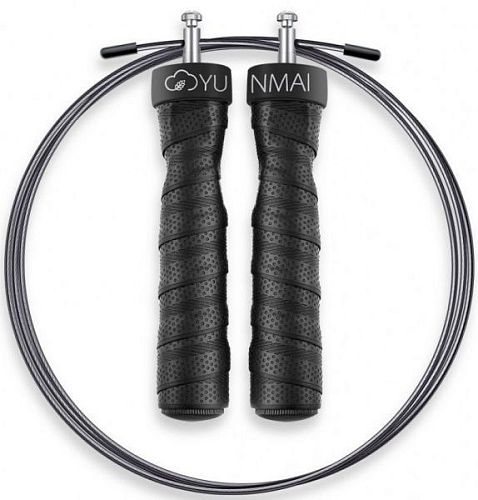 Скакалка Yunmai Sports Jump Rope Weight Version Black (Черная) — фото