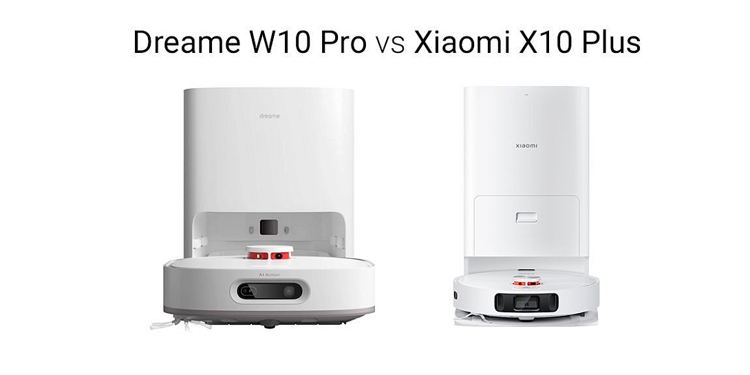 Сравнение роботов-пылесосов Dreame W10 Pro и Xiaomi X10 Plus: что выбрать?