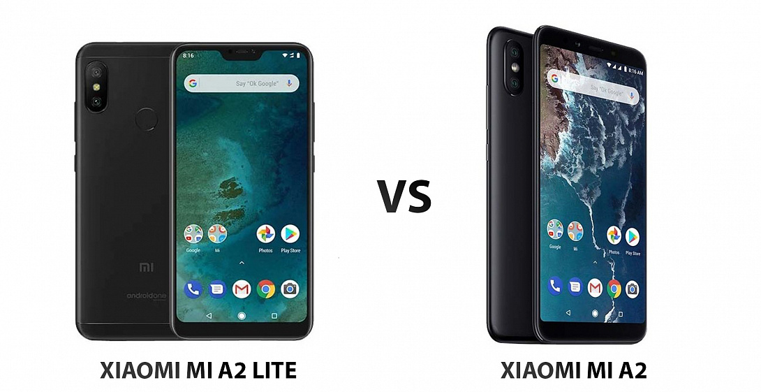 Обзор и сравнение Xiaomi Mi A2 и Mi A2 Lite