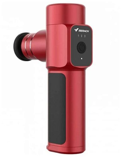 Массажный пистолет Merach Merrick Nano Pocket Massage Gun (MR-1537) (Красный) — фото