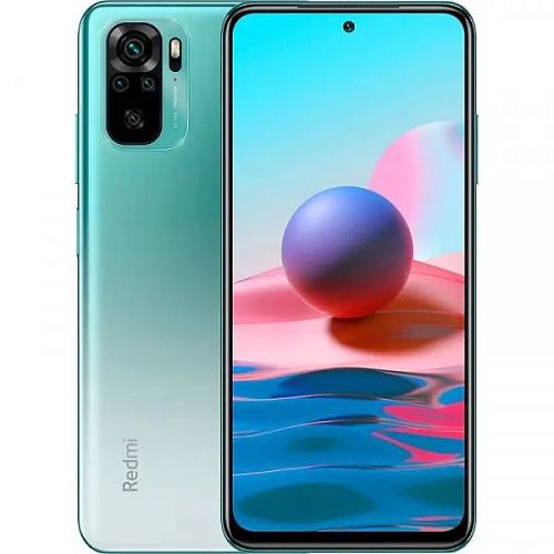 Смартфон Redmi Note 10 64GB/4GB Green (Зеленый) — фото