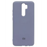 Силиконовый чехол для Redmi Note 8 Pro (Сизый) — фото