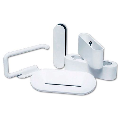 Набор аксессуаров для ванной Xiaomi Bathroom Tools 5 in 1 (HLWYWJT01) (Белый) — фото