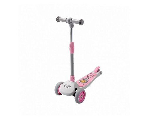 Детский самокат-кикборд 700Kids Childish Kickscooter OD1 (Розовый) — фото