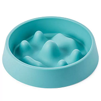 Миска для животных Jordan Judy Pet Slow Bowl (PE017) (Голубая) — фото