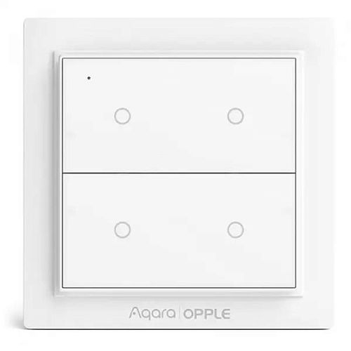 Умный выключатель Aqara Opple Scene Switch Wireless 4 Buttons Edition (не встраиваемый) Белый — фото