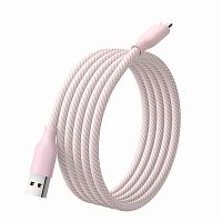 Кабель Xiaomi Magnetic Braided Fast Charging Data Cable 1m 6А (А to C) (BHR9836CN) (Розовый) — фото