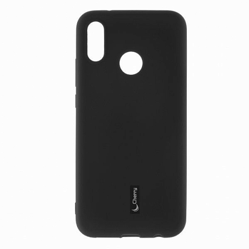 Каучуковый чехол Cherry Black для Xiaomi Mi A2 Lite (Черный) — фото