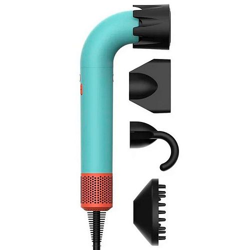 Фен для волос Beheart Hair Dryer X11 PRO (EU) (6 насадок) (Зеленый) — фото