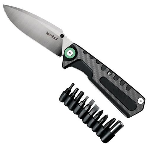 Многофункциональный складной нож (мультитул) NexTool Multifunction Folding Knife Tactical EDC — фото