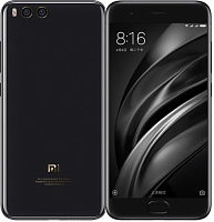 Смартфон Xiaomi Mi6 Ceramic 128GB/6GB Black/Gold (Черный/Золотой) — фото
