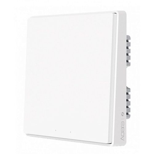 Умный выключатель Aqara Smart Wall Switch D1 (одинарный. с нулевой линеей) White (QBKG23LM) — фото