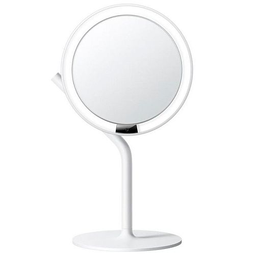 Зеркало косметическое AMIRO Mini 3 Desk Makeup Mirror AML021 (Белый) — фото