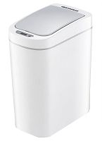 Мусорное ведро Ninestars Waterproof Sensor Trash Can 7л DZT-7-2S (Белый) — фото