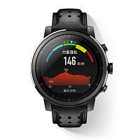 Смарт-часы Amazfit Stratos 2S Premium Edition Black (Черные) — фото