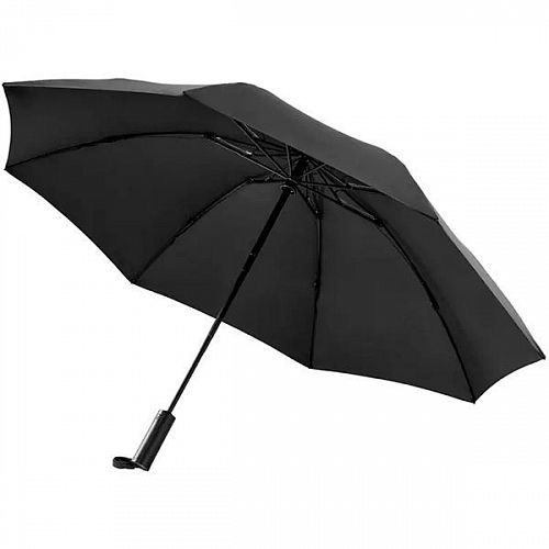 Зонт 90 Points Automatic Umbrella With LED Flashlight (Черный) — фото