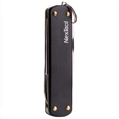 Нож перочинный - мультитул NexTool Multifunctional Knife Black (Черный) — фото