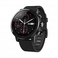 Смарт-часы Xiaomi Amazfit Stratos (Smart Sports Watch 2) black (черные) — фото