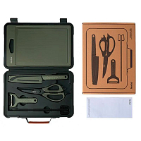 Набор приборов для барбекю NexTool Barbecue Tool Set 6-в-1 (NE20261) (Зеленый) — фото