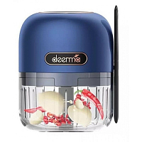Блендер Deerma Pro Mini Garlic Stirrer (DEM-JS200) (Синий) — фото