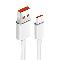 Кабель Xiaomi USB-A to Type-C 6A 1m (BHR4915CN) (Белый) — фото
