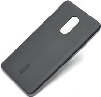 Каучуковый чехол Cherry Black для Xiaomi Note 4 (Черный) — фото