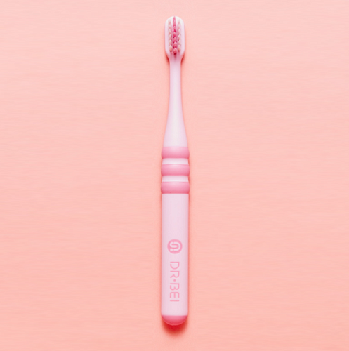 Зубная щетка Dr. Bei Toothbrush Children Pink (Розовая) — фото