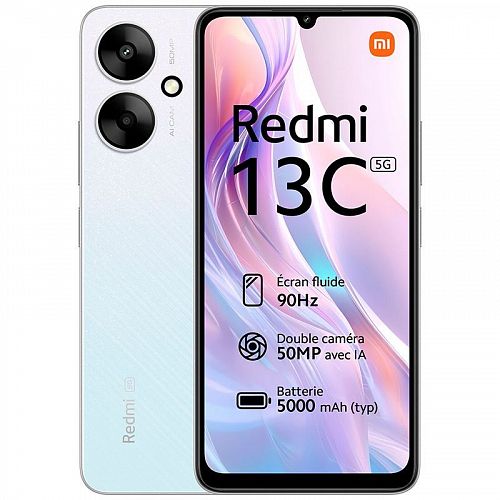 Смартфон Redmi 13C 5G 4GB/128GB (Серебристый) — фото