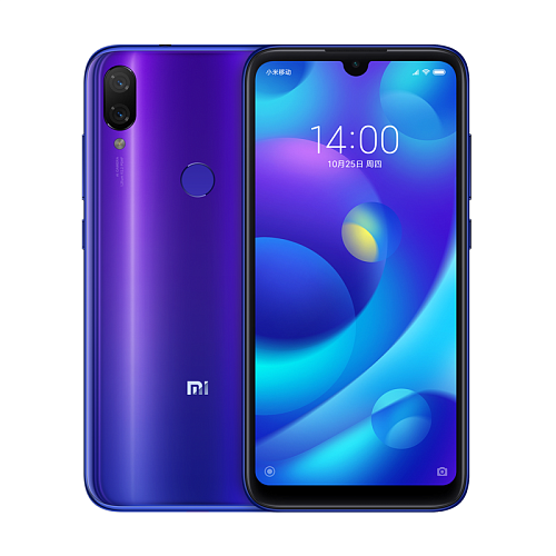 Смартфон Xiaomi Mi Play 64GB/4GB Blue (Синий) — фото