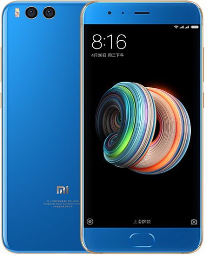 Смартфон Xiaomi Mi Note 3 64GB/4GB Blue (Синий) — фото