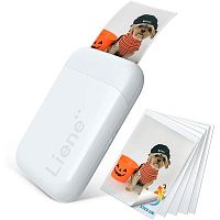 Портативный принтер Liene Portable Photo Printer (ZPP110W) (Белый) — фото