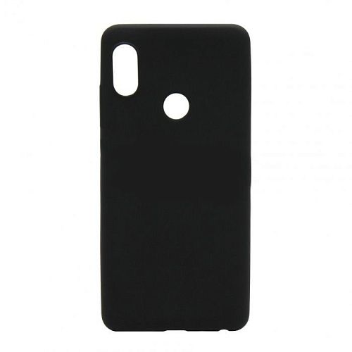Каучуковый чехол Cherry Black для Xiaomi Mi Max 3 (Черный) — фото