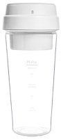 Портативный блендер 17PIN Star Frut Bottle 400ML White (Белый) — фото