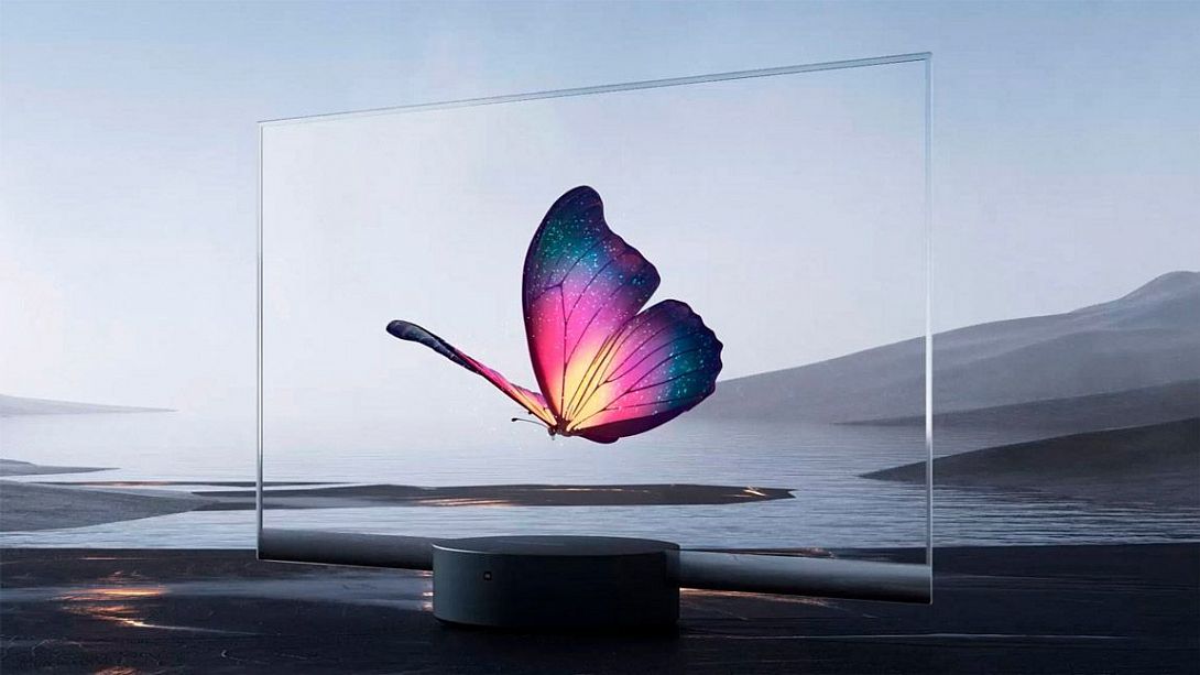 Обзор на самый необычный телевизор Xiaomi Mi TV Lux 55" AMOLED Transparent Edition