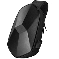 Сумка Tajezzo BEABORN Polyhedrone Chest Bag Black (Черный) — фото