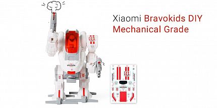 Обзор конструктора Xiaomi Bravokids DIY Mechanical Grade: бронированный робот-воин из 54 деталей