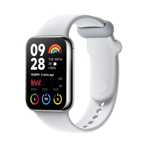Фитнес-браслет Xiaomi Smart Band 8 Pro (Серебристый) — фото