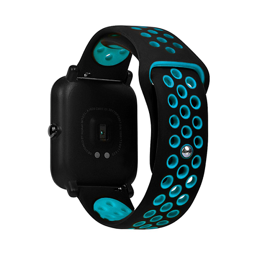 Ремешок перфорированный для Amazfit Bip Blue (Синий) — фото
