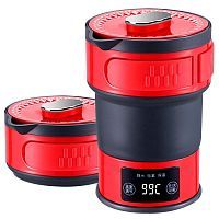 Складной чайник Life Element Electrical Water Kettle Red (Красный) — фото