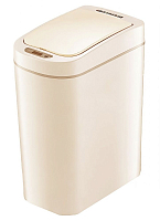Мусорное ведро Ninestars Waterproof Sensor Trash Can 7л DZT-7-2S (Бежевый) — фото