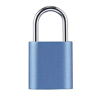 Умный замок Noc Loc Smart Fingerprint Padlock Blue (Синий) — фото